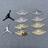 金属nba乔丹aj篮球jordan车标个性，装饰贴3d立体车贴汽车尾标贴纸