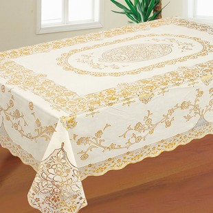 桌布防水防油免洗防烫欧式pvc长方形餐桌布台布，茶几桌垫家用餐布