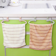 毛巾挂架免打孔厨房用品用具小百货创意省空间放抹布收纳置物架