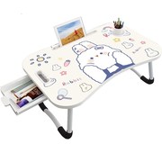 儿童小桌子可宿舍学生小桌板折叠课桌懒人学习电脑可爱桌床上书桌