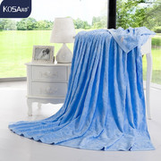 老式毛巾被纯棉加厚夏季空调毯成人柔软舒适单人双人全棉儿童毯子