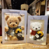 正版礼盒小熊公仔玩偶泰迪熊娃娃毛绒玩具送闺蜜圣诞节生日礼物女
