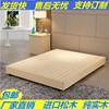 简约实木松木单人床1.5双人床1.8经济型实木床Q推拉床实木床带拖