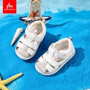 男宝宝凉鞋夏季学步前鞋女软底防滑1-3岁婴儿凉鞋，防滑包头儿(包头儿)童鞋