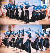 第十二届中国舞蹈荷花奖民族花腰傣族服陶醉了节目表演服女长裙儿