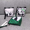 卡通国风熊猫化妆包收纳包手拿包可爱(包可爱)耳机，包小包(包小包)手挽包135