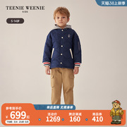 TeenieWeenie Kids小熊童装24年春男童马甲可拆卸棒球服外套