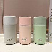 香港ZK口袋泡泡保温杯316不锈钢带茶隔高颜值便携小巧时尚水杯