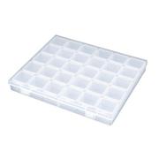 长方型塑料盒30格可拆零件螺丝样品储物带盖收纳盒，大号分装药盒