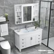 浴室柜组合卫生间洗手池洗脸面盆，柜家用小户型洗漱台落地式卫浴柜