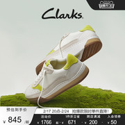 Clarks其乐艺动系列男鞋复古潮流拼色舒适耐磨透气休闲板鞋