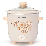 tonze天际ddg-7ad陶瓷电炖煮粥煲汤bb婴儿，辅食迷你锅0.6升炖锅