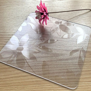 高级感透明软pvc玻璃隔热垫杯垫防滑垫子防烫茶几垫水晶板餐桌垫