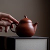 朱泥梨壶紫砂壶套装纯手工宜兴大红袍茶壶茶具手拉壶泡茶西施单壶