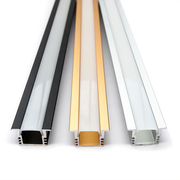 玫瑰土豪金色led灯槽u型线性型，线条30毫米线形灯线条灯专用灯带