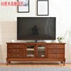 中式欧式全实木电视柜客厅田园，环保简约小户型，实木v电视柜到