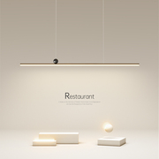 led吊灯创意餐厅灯，简约现代客厅灯卧室，灯中山吧台灯餐桌岛台灯具