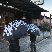 潮牌stussy斯图西雨伞，男加大双人自动伞，女晴雨两用防晒遮阳伞个性