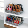 日本鞋子收纳盒家用客厅鞋子整理框创意鞋架鞋柜空间大师简易鞋盒
