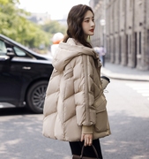 2023冬季韩版超好看羽绒服女短款小个子加厚高端洋气时尚外套