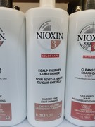 nioxin丽康丝3号护发素修复乳固发烫染受损护理1000ml