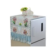 欧式冰箱盖布单开对开门冰箱，罩微波炉防尘罩，冰p箱巾滚筒洗衣机盖