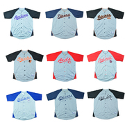 美国mlb职业棒球队，半袖棒球服棒球衫棒球上衣，球迷服dynasty