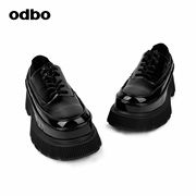 odbo/欧迪比欧原创设计时尚厚底增高松糕鞋女秋装休闲鞋