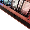 定制DIY模拟辉光管时钟创意LED数显电子闹钟红外感应语音报时桌面