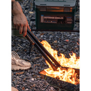 柯曼木炭夹子烧烤工具 加强版焚火夹防烫手柄 户外防滑垃圾夹工具