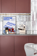 样板间样板房厨房装饰品，道具餐边柜摆件模型复古蒸汽咖啡机