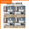 定制定制实木床白色简约现代大床双人18x2米15米主卧美式储物婚床