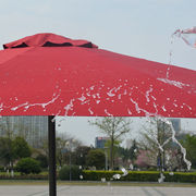 户外遮阳伞大太阳伞室外庭院折叠中柱铁杆铝伞木伞沙滩防雨防晒伞