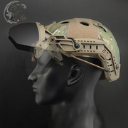 翻转护目镜套装Fsat导轨战术头盔用外悬挂风镜CS防护眼镜墨镜