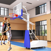 勇试移动户外篮球架标准成人篮球框家用儿童升降篮球架可扣篮