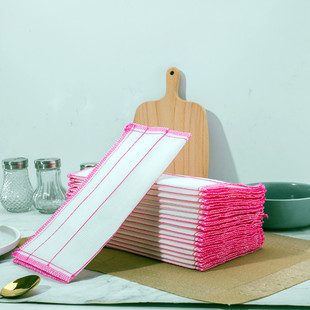 棉纱抹布加厚洗碗布加密清洁纱布刷锅百洁布厨房做家务去污擦桌子