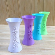 现代简约塑料花瓶家居装饰品客厅卧室摆件插干花假花仿真花瓶摆件