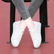 真皮小白鞋女夏季2023年秋季女士白鞋板鞋女款运动休闲鞋