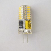 g4led灯珠12v2w3w4w插脚360度水晶灯光源220v