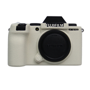 适用富士X-S10相机套 荔枝纹硅胶保护套Fujifilm xs10机身套全包