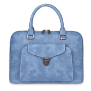 笔记本电脑包女士公文商务手提包适用苹果13.3寸华为联想华硕14寸2022粉色蓝色灰色通勤时尚百搭女生包包