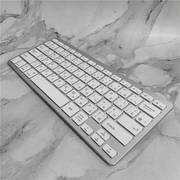 日语超薄无线蓝牙键盘手机平板，笔记本安卓法文，西班牙文德语(文德语)俄语韩