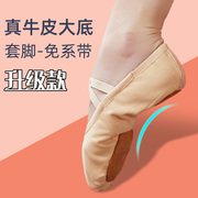 舞蹈鞋儿童女软底练功幼儿，跳舞成人男粉色猫爪，中国专用女童芭蕾舞