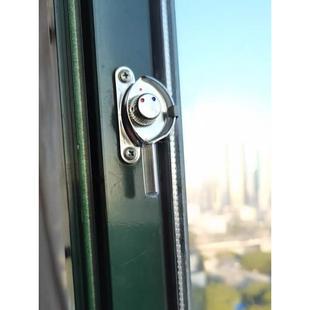 窗户铝合金推拉窗把手锁扣移窗锁，平移月牙锁，老式窗锁锁勾90型门窗