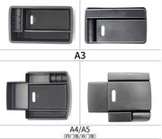 适用奥迪A3/A4L/A5改装中央扶手箱储物置物盒手机收纳盒