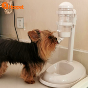 宠物不湿嘴狗狗饮水机自动挂式比熊喝水器，猫咪喂水器立式水壶用品