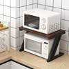 厨房置物架微波炉架子家用烤箱收纳桌面台面电饭煲多功能放置支架