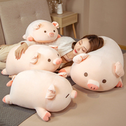 趴趴猪玩偶布娃娃床上睡觉抱枕可爱猪猪公仔情人节送女生毛绒玩具