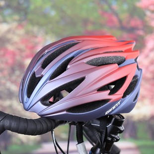 捷安特山地自行车男女头盔，单车骑行一体成型安全帽，公路车装备