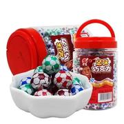 生机足球巧克力豆装创意节日糖果球形彩蛋儿童怀旧零食年货